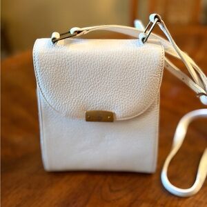 Classic Quiet Luxury Mark Cross Leather Crossbody Bag